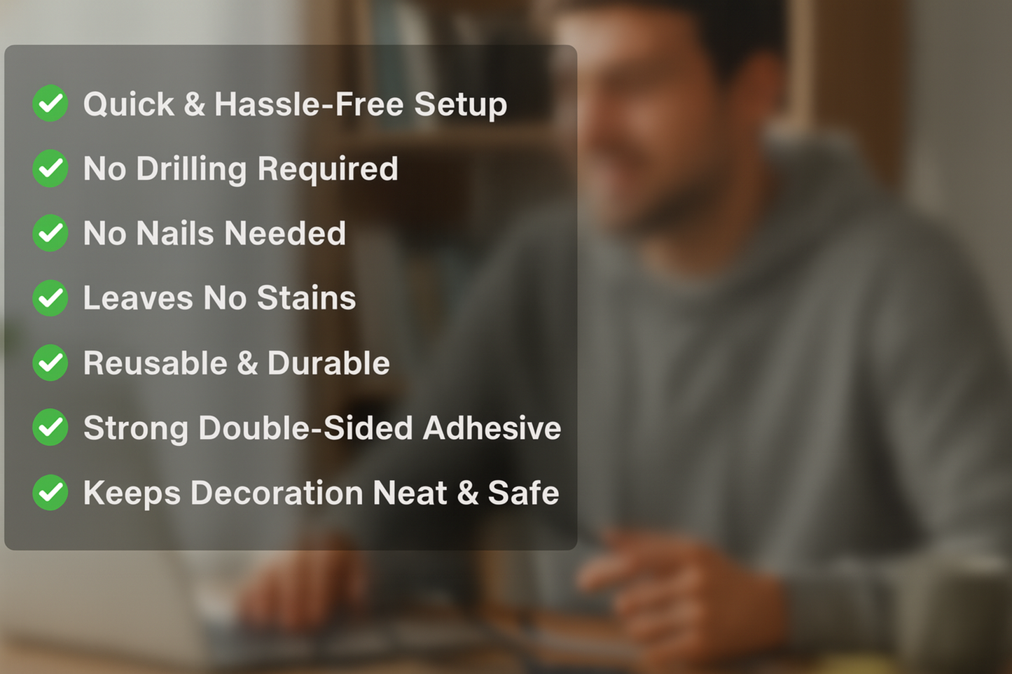 40-Pcs Strong Wire Clips for Diwali Decoration